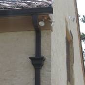 #9 Gutters (custom copper with decorative design)